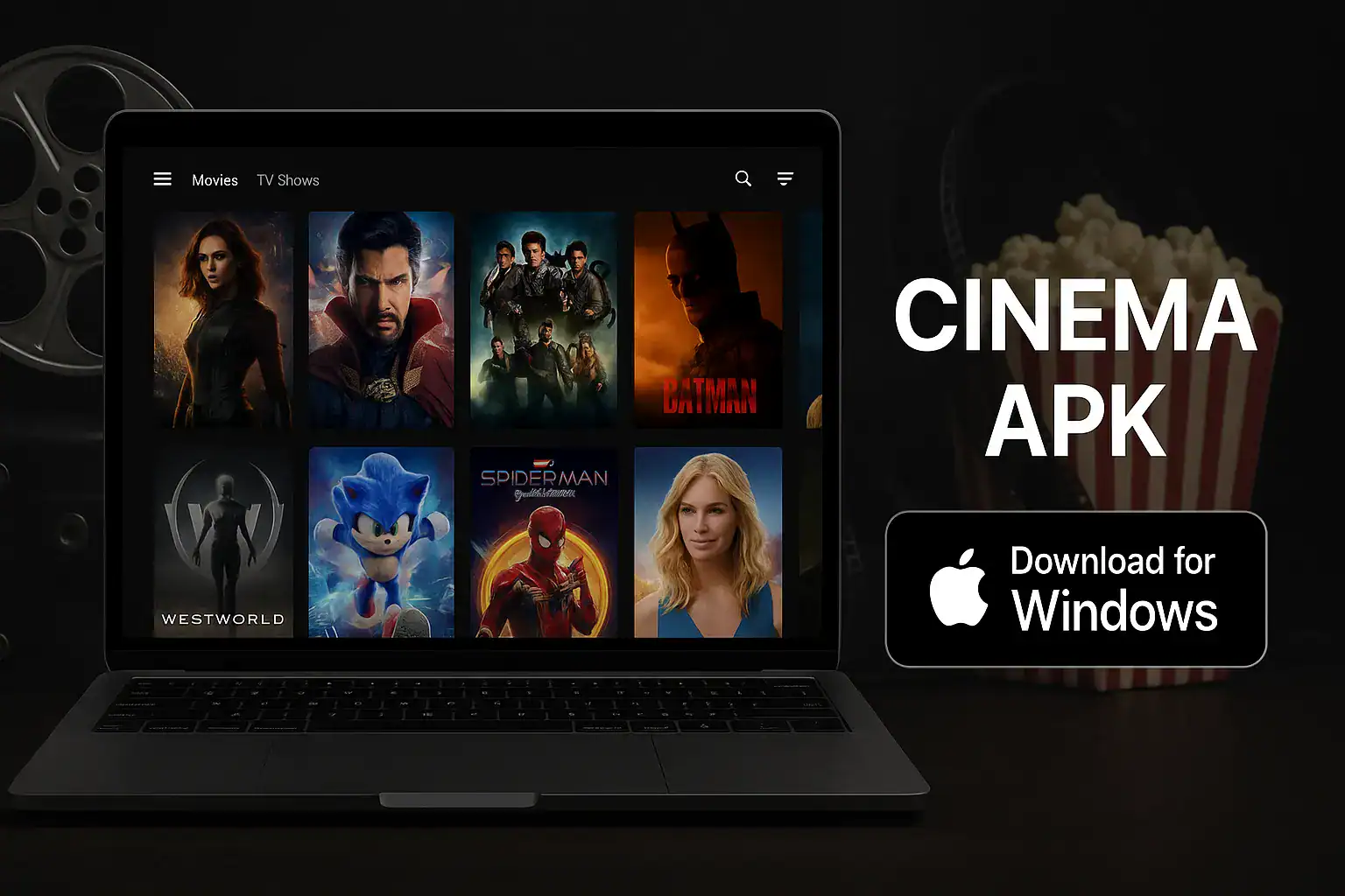 Para PC (Windows) 1 Cinema APK for Windows